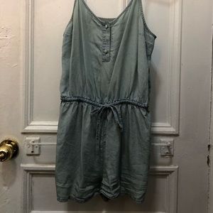 Denim Rompers